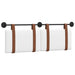 Cap de pat suspendat Pe perete Alb 150 x 55 x 5 cm PU antic - WALTI WALTI
