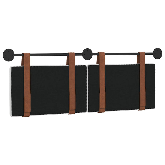Cap de pat suspendat Pe perete Alb 150 x 55 x 5 cm PU antic - WALTI WALTI