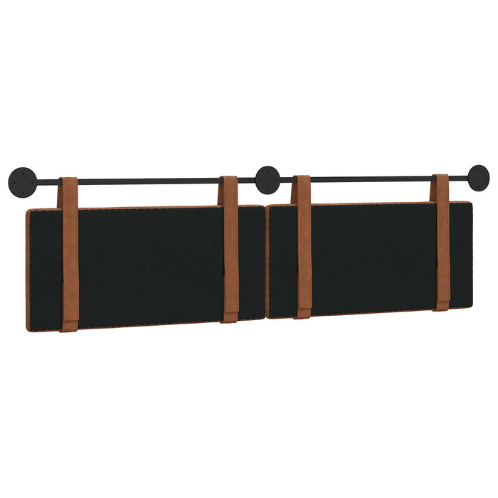 Cap de pat suspendat Pe perete Maro 170 x 55 x 5 cm PU antic - WALTI WALTI