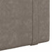 Cap de pat suspendat Pe perete Gri 170 x 55 x 5 cm PU antic - WALTI WALTI