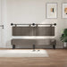 Cap de pat suspendat Pe perete Gri 170 x 55 x 5 cm PU antic - WALTI WALTI