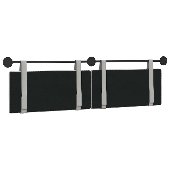 Cap de pat suspendat Simplu Gri nori 190 x 55 x 5 cm țesătură - WALTI WALTI