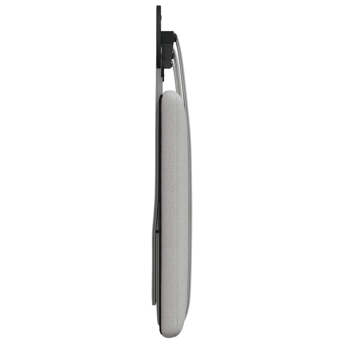 Cap de pat suspendat Simplu Gri nori 190 x 55 x 5 cm țesătură - WALTI WALTI