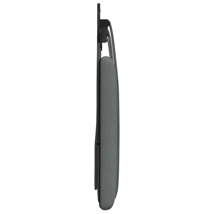 Cap de pat suspendat Simplu Gri închis 190 x 55 x 5 cm țesătură - WALTI WALTI