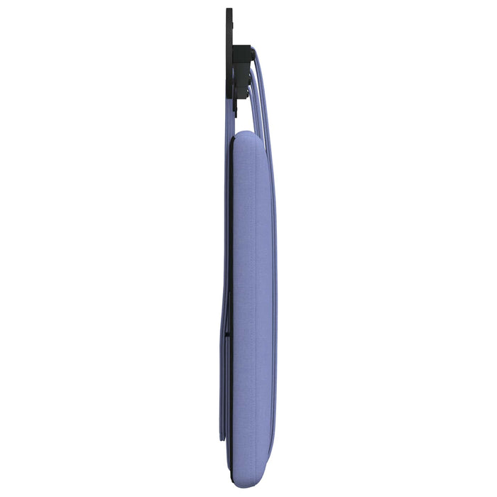 Cap de pat suspendat Albastru Jeans 190 x 55 x 5 cm țesătură - WALTI WALTI