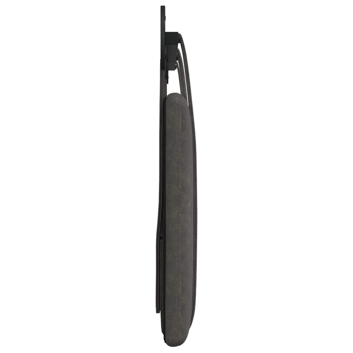 Cap de pat suspendat Pe perete Negru 190 x 55 x 5 cm PU antic - WALTI WALTI