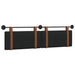 Cap de pat suspendat Pe perete Negru 190 x 55 x 5 cm PU antic - WALTI WALTI