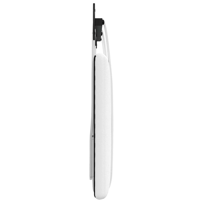 Cap de pat suspendat Pe perete Alb 210 x 55 x 5 cm țesătură - WALTI WALTI