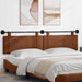 Cap de pat suspendat Pe perete Maro 210 x 55 x 5 cm PU antic - WALTI WALTI