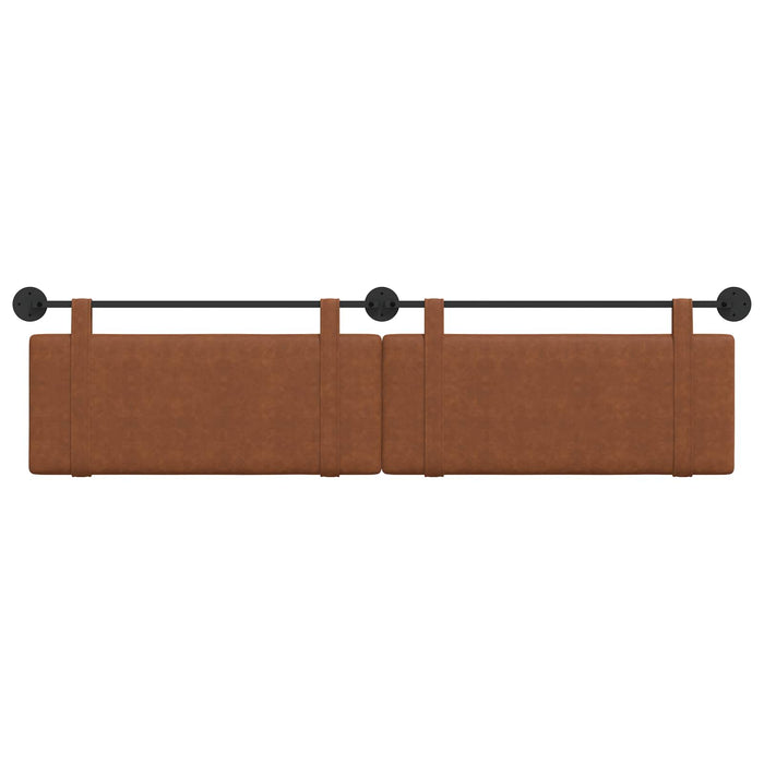 Cap de pat suspendat Pe perete Maro 210 x 55 x 5 cm PU antic - WALTI WALTI