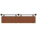Cap de pat suspendat Pe perete Maro 210 x 55 x 5 cm PU antic - WALTI WALTI