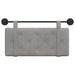Cap de pat suspendat Gri deschis 90 x 55 x 5 cm Catifea - WALTI WALTI