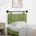 Cap de pat suspendat Verde deschis 90 x 55 x 5 cm Catifea - WALTI WALTI