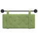 Cap de pat suspendat Verde deschis 90 x 55 x 5 cm Catifea - WALTI WALTI