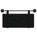 Cap de pat suspendat Pe perete Negru 90 x 55 x 5 cm Catifea - WALTI WALTI