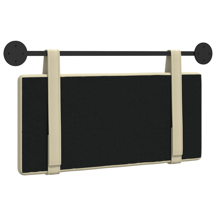 Cap de pat suspendat Pe perete Crem 80 cm Piele artificială - WALTI WALTI