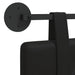 Cap de pat suspendat Pe perete Negru 80 cm Piele artificială - WALTI WALTI