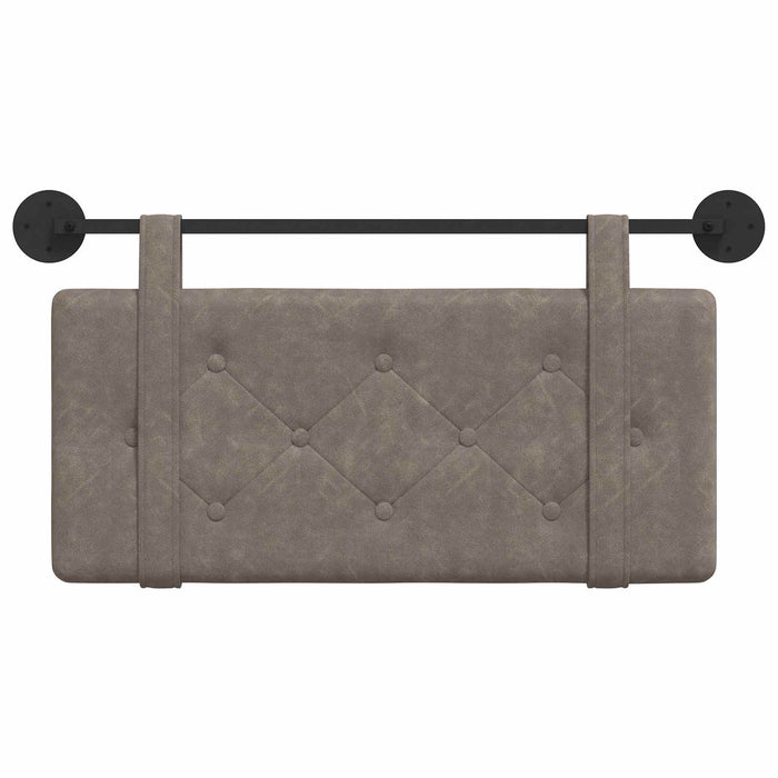 Cap de pat suspendat Pe perete Gri 80 cm PU antic - WALTI WALTI