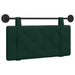 Cap de pat suspendat Verde închis 100 x 55 x 5 cm Catifea - WALTI WALTI