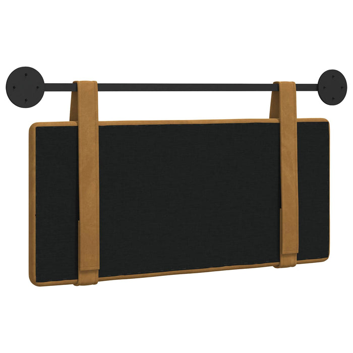 Cap de pat suspendat Pe perete Maro 100 x 55 x 5 cm Catifea - WALTI WALTI