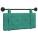 Cap de pat suspendat Pe perete Turcoaz 100 x 55 x 5 cm Catifea - WALTI WALTI