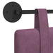 Cap de pat suspendat Pe perete Violet 100 x 55 x 5 cm Catifea - WALTI WALTI