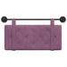 Cap de pat suspendat Pe perete Violet 100 x 55 x 5 cm Catifea - WALTI WALTI