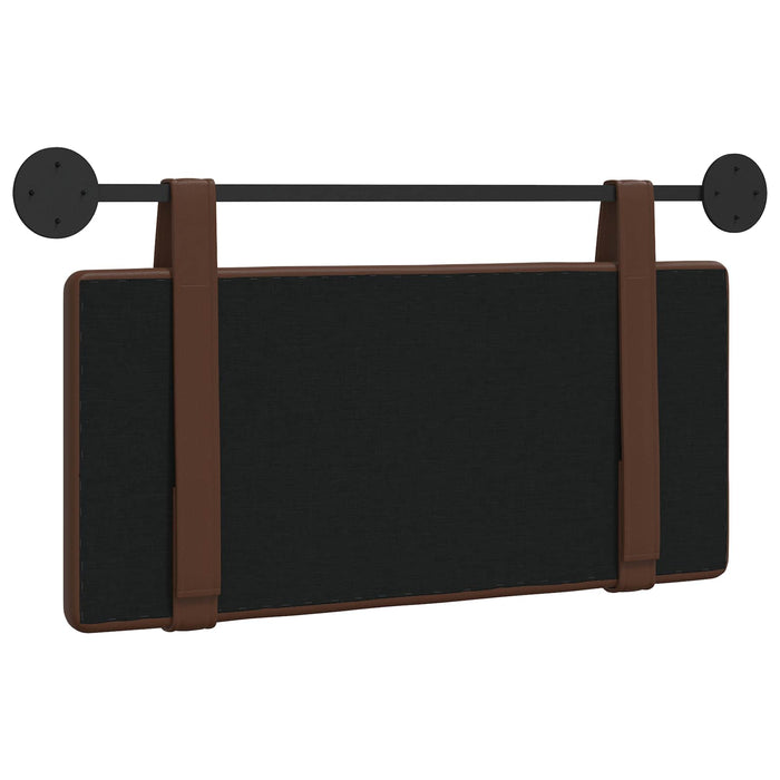 Cap de pat suspendat Pe perete Maro 90 cm Piele artificială - WALTI WALTI
