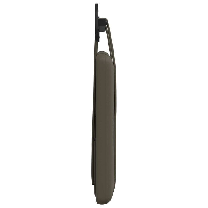 Cap de pat suspendat Pe perete Gri 90 cm Piele artificială - WALTI WALTI