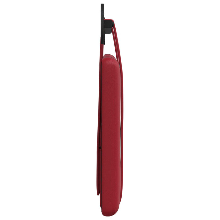 Cap de pat suspendat Pe perete Roșu Vin 90 cm Piele artificială - WALTI WALTI