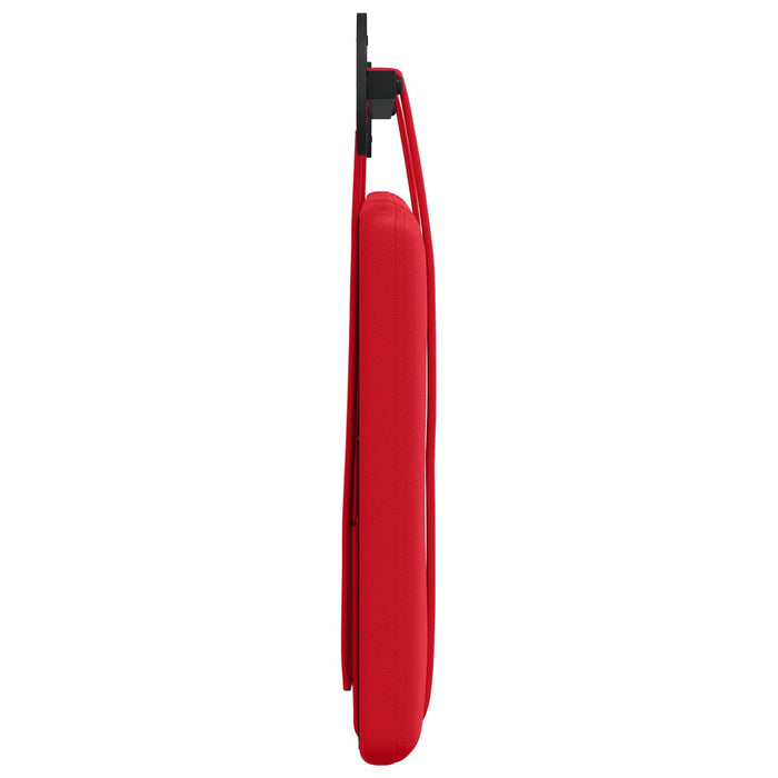 Cap de pat suspendat Pe perete Roșu 90 cm Piele artificială - WALTI WALTI