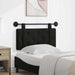 Cap de pat suspendat Negru 100 x 55 x 5 cm Piele artificială - WALTI WALTI