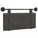 Cap de pat suspendat Pe perete Negru 90 cm PU antic - WALTI WALTI