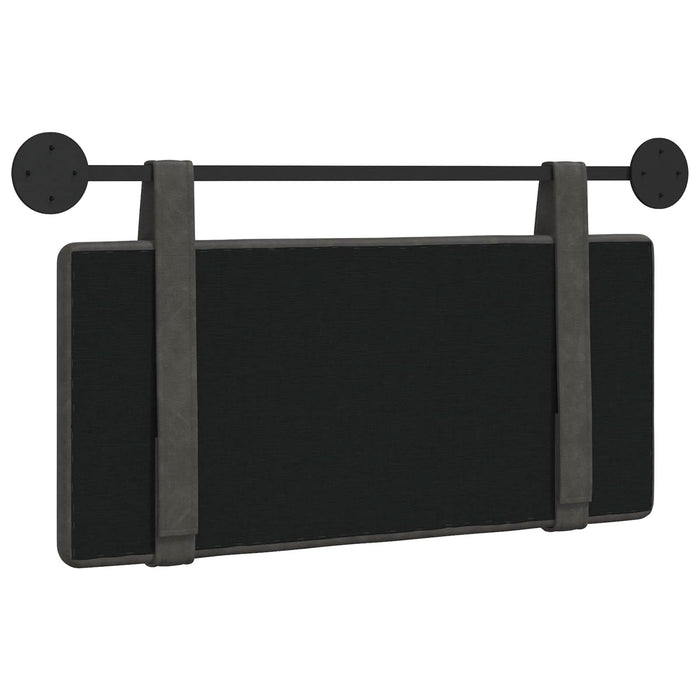 Cap de pat suspendat Pe perete Negru 90 cm PU antic - WALTI WALTI