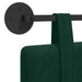 Cap de pat suspendat Verde închis 110 x 55 x 5 cm Catifea - WALTI WALTI