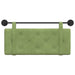 Cap de pat suspendat Verde deschis 110 x 55 x 5 cm Catifea - WALTI WALTI