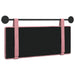 Cap de pat suspendat Pe perete Roz 110 x 55 x 5 cm Catifea - WALTI WALTI