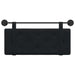 Cap de pat suspendat Pe perete Negru 110 x 55 x 5 cm Catifea - WALTI WALTI