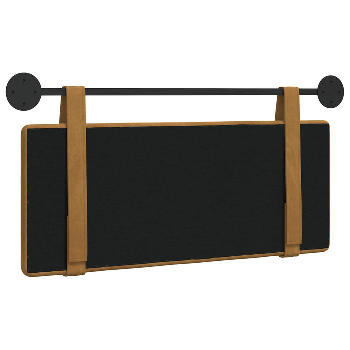 Cap de pat suspendat Pe perete Maro 110 x 55 x 5 cm Catifea - WALTI WALTI