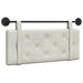 Cap de pat suspendat Pe perete Crem 110 x 55 x 5 cm Catifea - WALTI WALTI