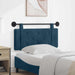 Cap de pat suspendat Pe perete albastru 110 x 55 x 5 cm Catifea - WALTI WALTI