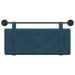 Cap de pat suspendat Pe perete albastru 110 x 55 x 5 cm Catifea - WALTI WALTI
