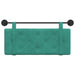 Cap de pat suspendat Pe perete Turcoaz 110 x 55 x 5 cm Catifea - WALTI WALTI