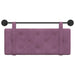 Cap de pat suspendat Pe perete Violet 110 x 55 x 5 cm Catifea - WALTI WALTI