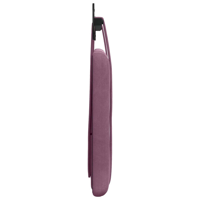 Cap de pat suspendat Pe perete Violet 110 x 55 x 5 cm Catifea - WALTI WALTI