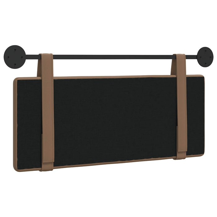 Cap de pat suspendat Cappuccino 100 cm Piele artificială - WALTI WALTI