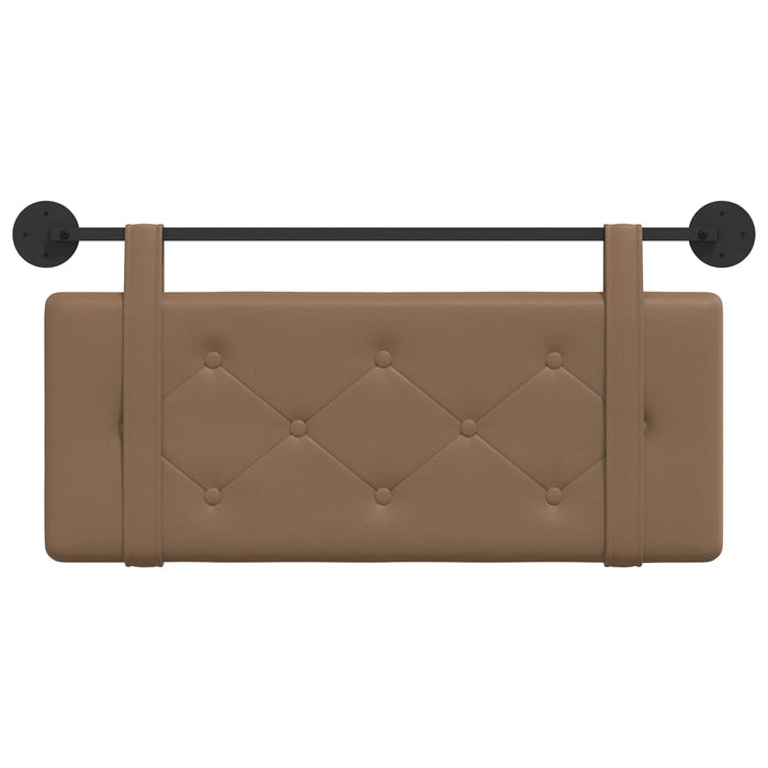 Cap de pat suspendat Cappuccino 100 cm Piele artificială - WALTI WALTI