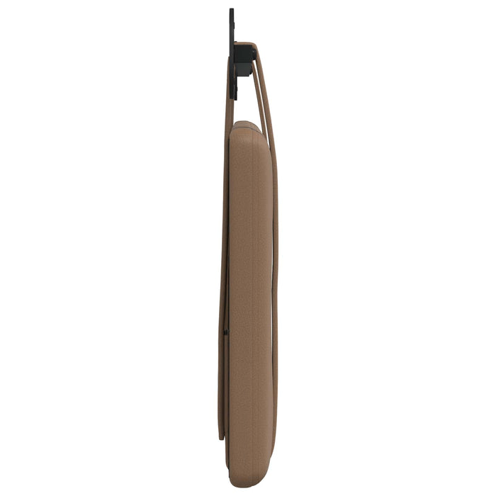 Cap de pat suspendat Cappuccino 100 cm Piele artificială - WALTI WALTI