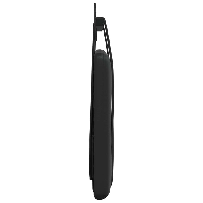 Cap de pat suspendat Pe perete Negru 100 cm Piele artificială - WALTI WALTI