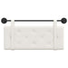 Cap de pat suspendat Alb 110 x 55 x 5 cm Piele artificială - WALTI WALTI